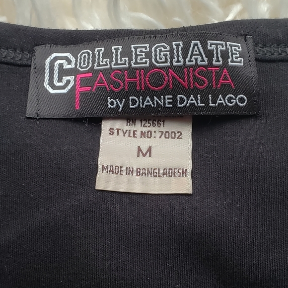 Collegiate Fashionista Rhinestone Tank - Picture 6 of 8